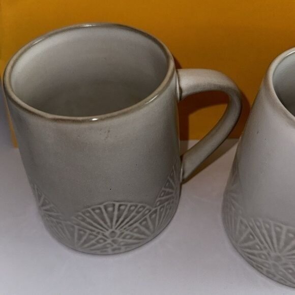 Hearth & Hand Stoneware Coffee Mugs Set Of 2 - Picture 2 of 6
